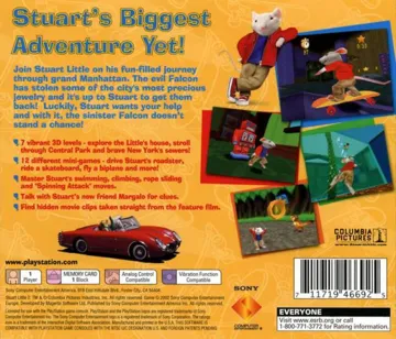 Stuart Little 2 (US) box cover back